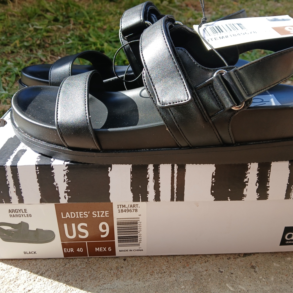 DV by Dolce Vita Black Sandals